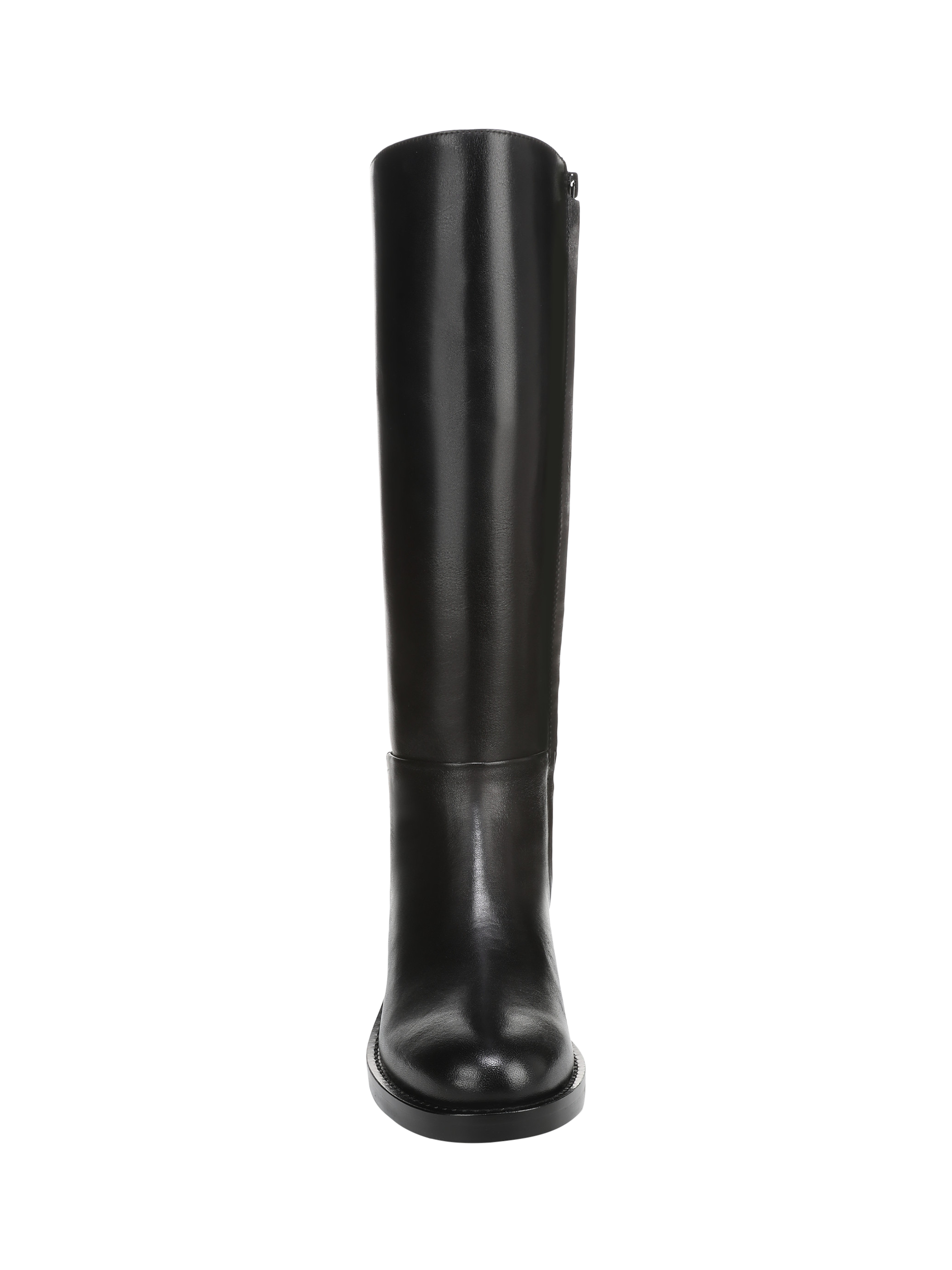 Product image 3 of 6, which shows Sam Edelman Milla Leather Knee High Boots, Black, 3