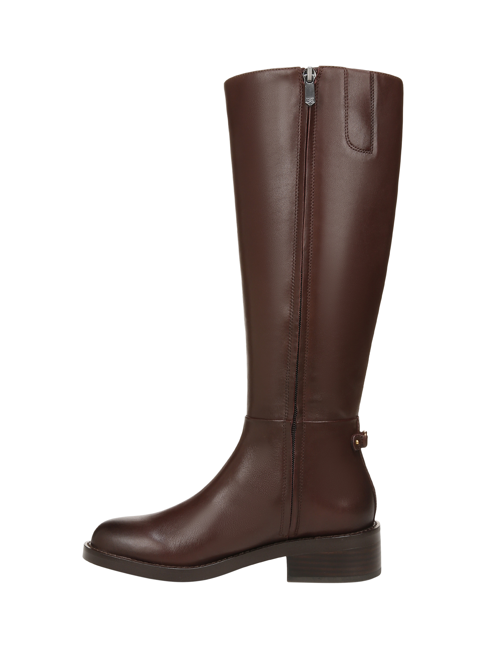 Product image 2 of 6, which shows Sam Edelman Milla Leather Knee High Boots, Spiced Pecan, 3