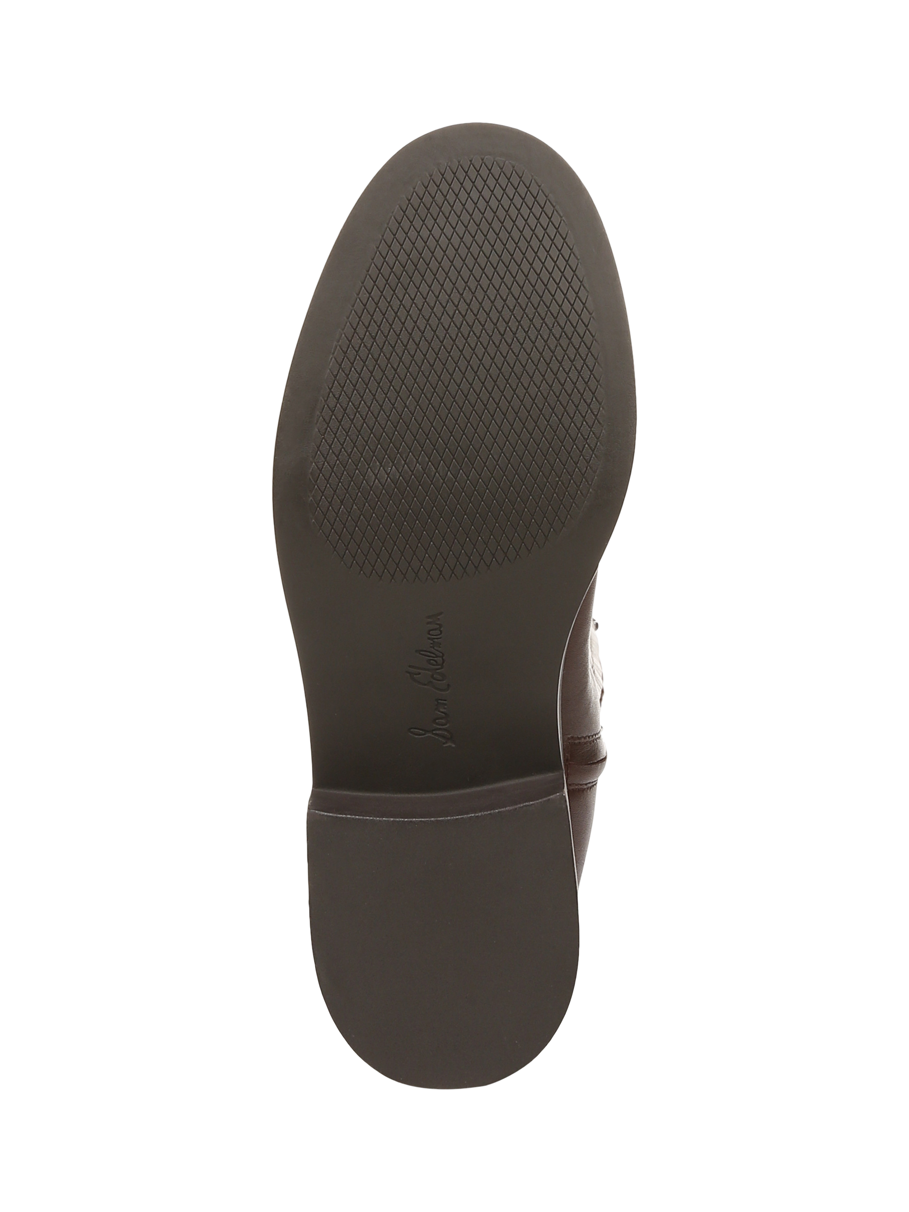 Product image 6 of 6, which shows Sam Edelman Milla Leather Knee High Boots, Spiced Pecan, 3