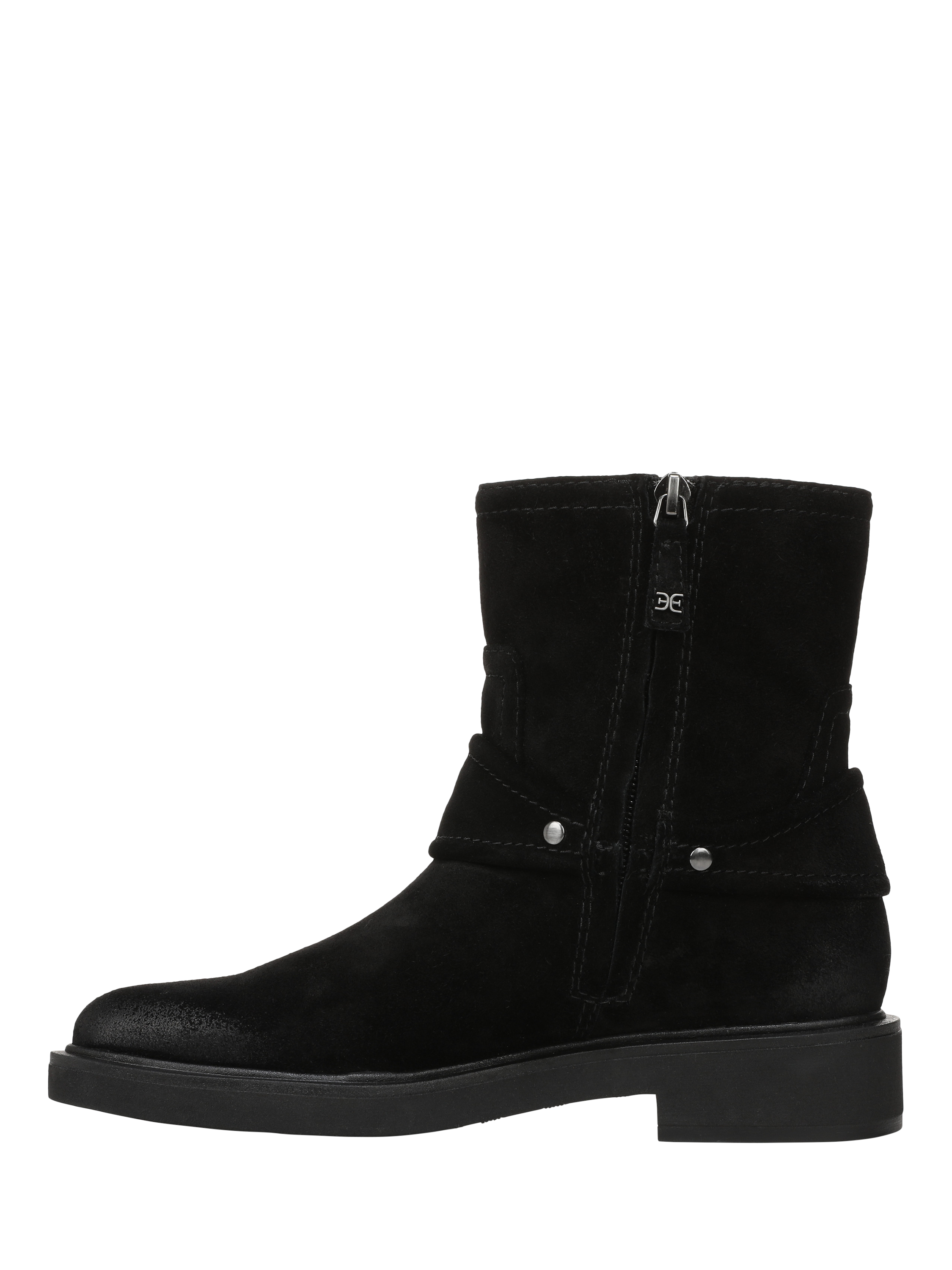 Product image 2 of 6, which shows Sam Edelman Narra Ankle Boots, Black, 3