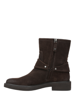 Sam Edelman Narra Ankle Boots - view 2, Dark Brownstone