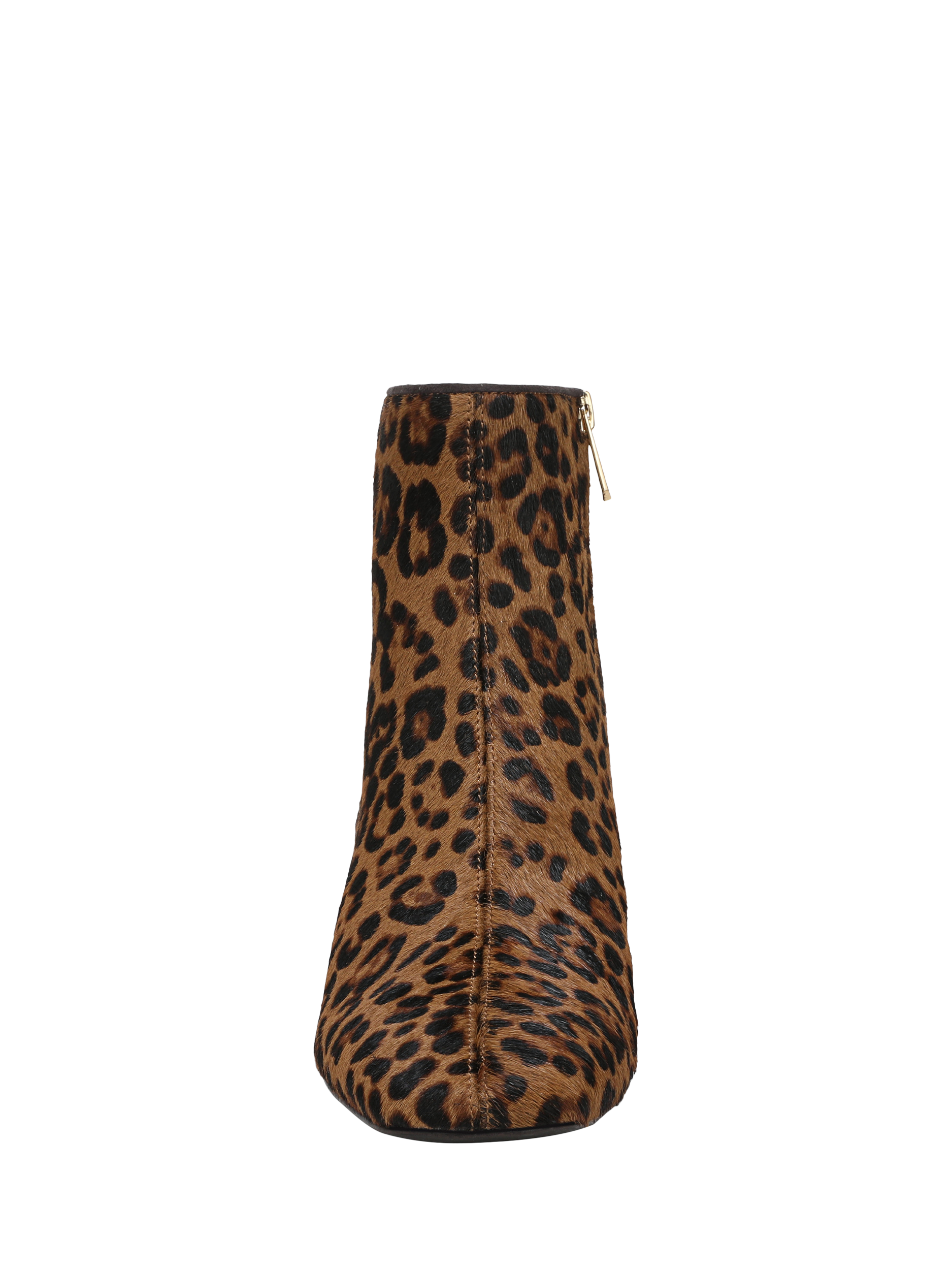 Product image 3 of 6, which shows Sam Edelman Paige Suede Print Ankle Boots, Brown/Multi, 3