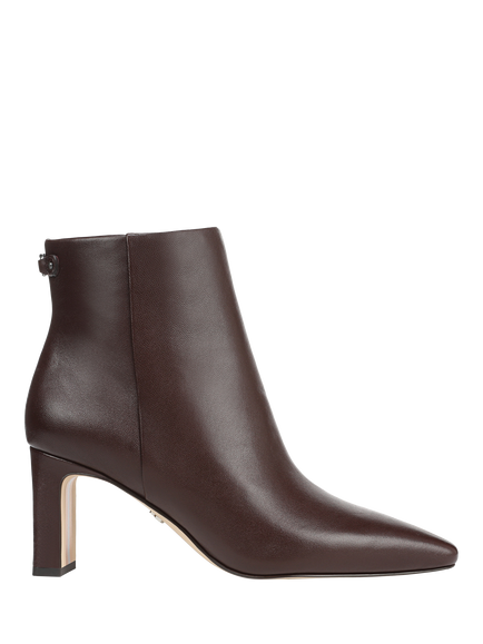 Sam Edelman Saige Leather Ankle Boots, Spiced Pecan