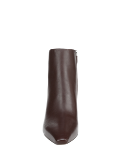 Sam Edelman Saige Leather Ankle Boots - view 2, Spiced Pecan