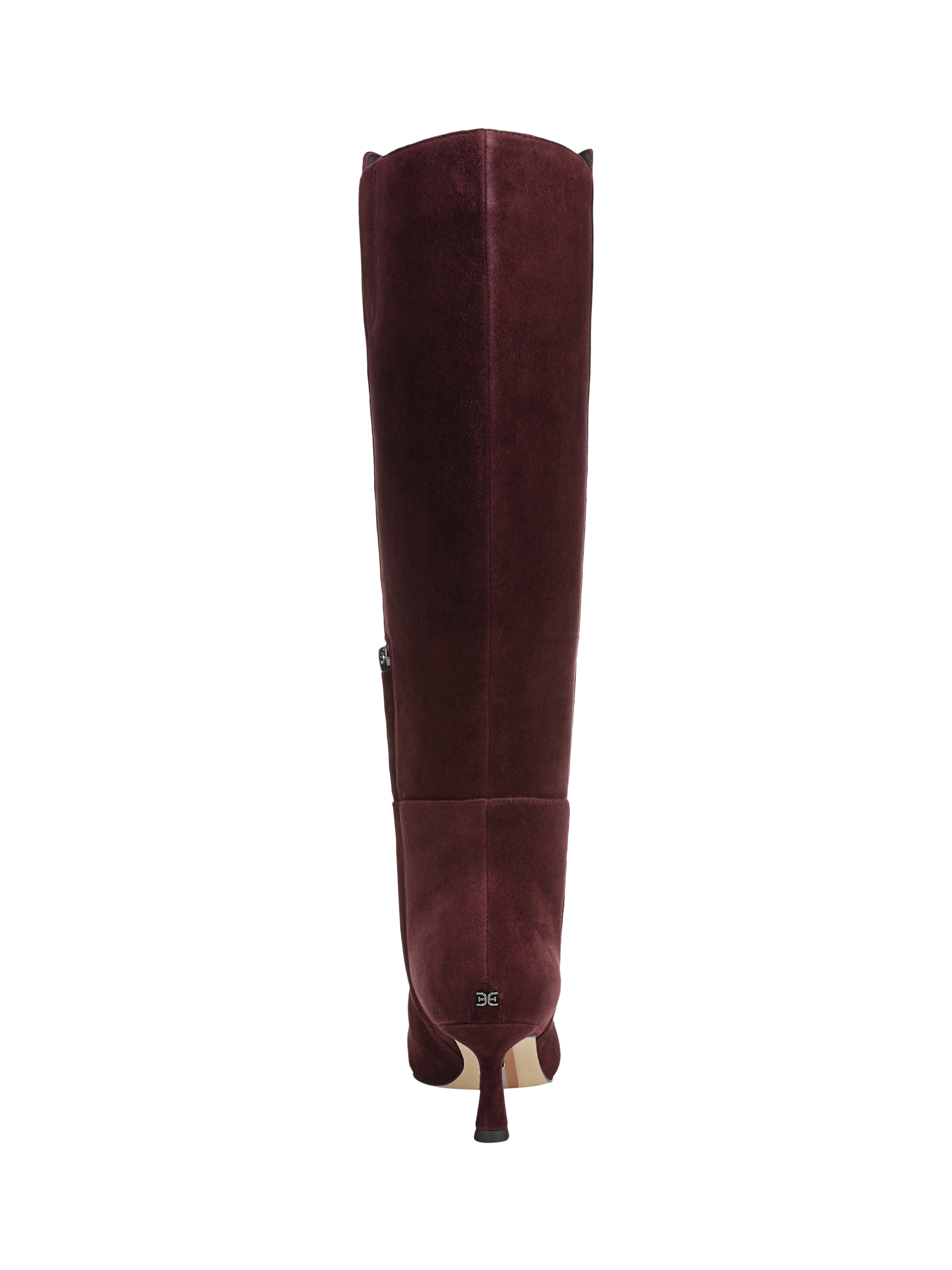 Product image 5 of 6, which shows Sam Edelman Taylin Suede Knee High Boots, Parisian Plum, 3