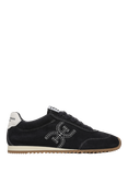 Sam Edelman Isella Suede Lace Up Trainers, Midnight Blue