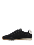 Sam Edelman Isella Suede Lace Up Trainers, Midnight Blue