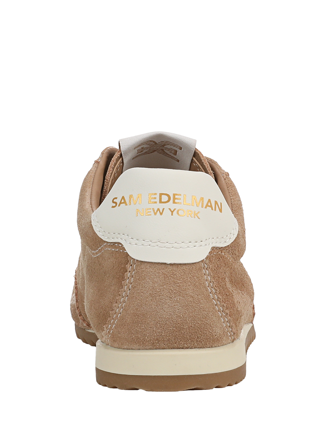 Product image 5 of 6, which shows Sam Edelman Isella Suede Lace Up Trainers, Dark Brown, 3