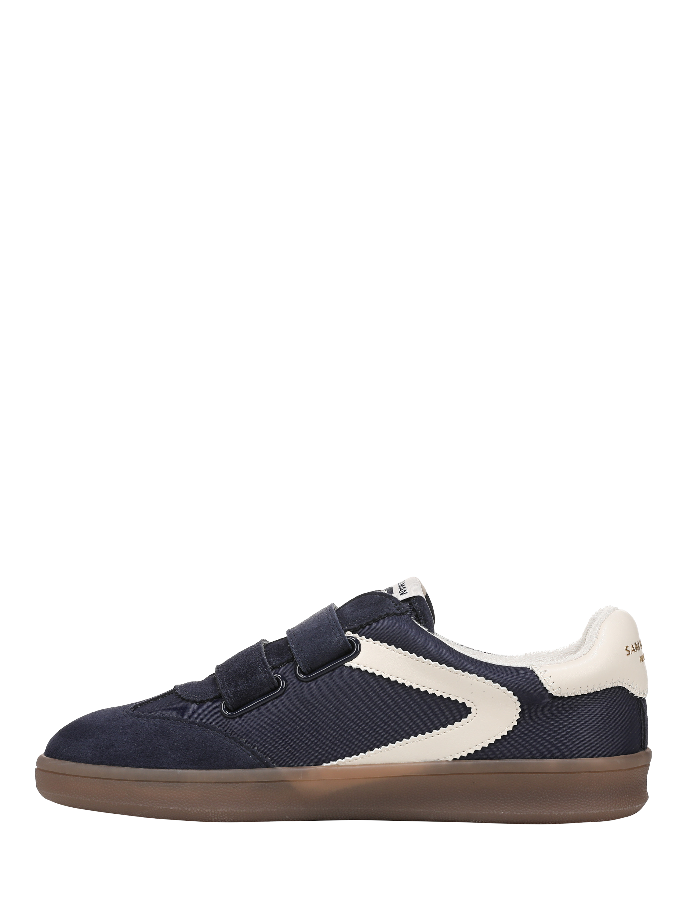 Product image 2 of 6, which shows Sam Edelman Talia Suede Trainers, Midnight Blue, 3