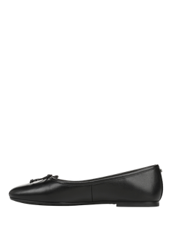 Sam Edelman Alie Leather Ballerina Pumps - view 2, Black