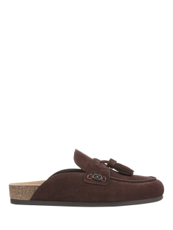 Sam Edelman Astrid Suede Mule Loafers, Cafe Noir, Cafe Noir