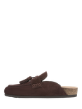 Sam Edelman Astrid Suede Mule Loafers, Cafe Noir