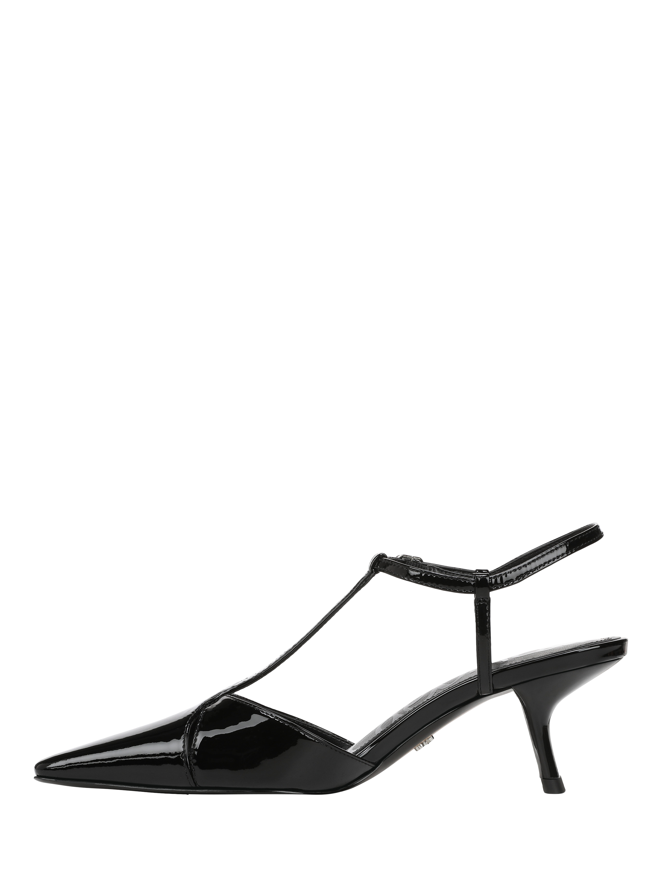 Product image 2 of 6, which shows Sam Edelman Briella kitten Heel Court Shoes, Black, 3