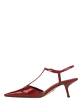Sam Edelman Briella kitten Heel Court Shoes, Deep Scarlet