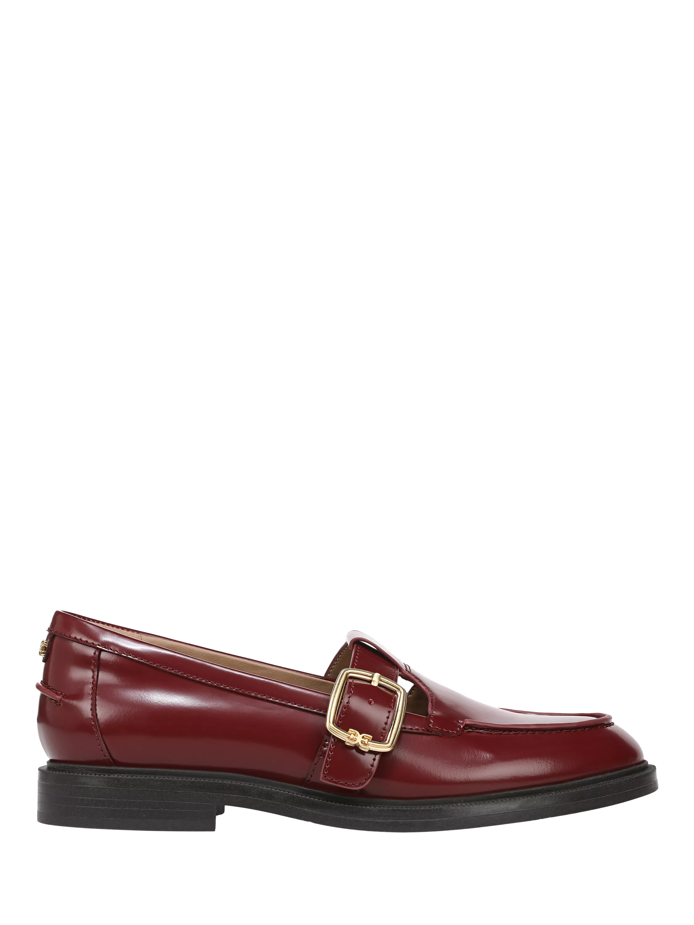 Sam Edelman Elaina Leather Mary Jane Loafers, Black