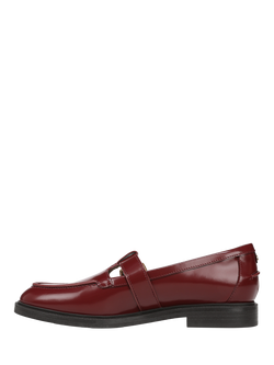 Sam Edelman Elaina Leather Mary Jane Loafers - view 2, French Merlot