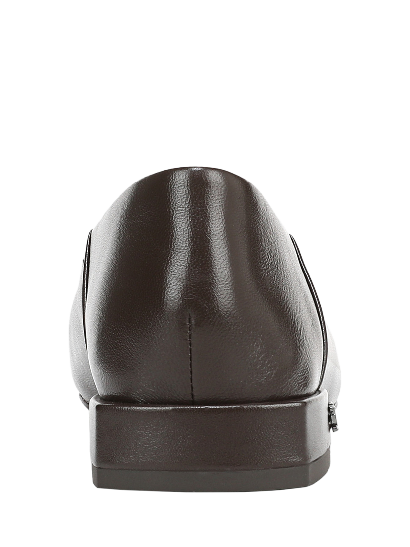 Product image 5 of 6, which shows Sam Edelman Kasey Square Toe Ballerina Pumps, Cafe Noir, 3