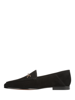 Sam Edelman Loraine Suede Loafers - view 2, Black