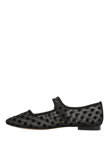 Sam Edelman Michaela Mesh 2 Mary Jane Ballerina Pumps, Black - view 2, Black