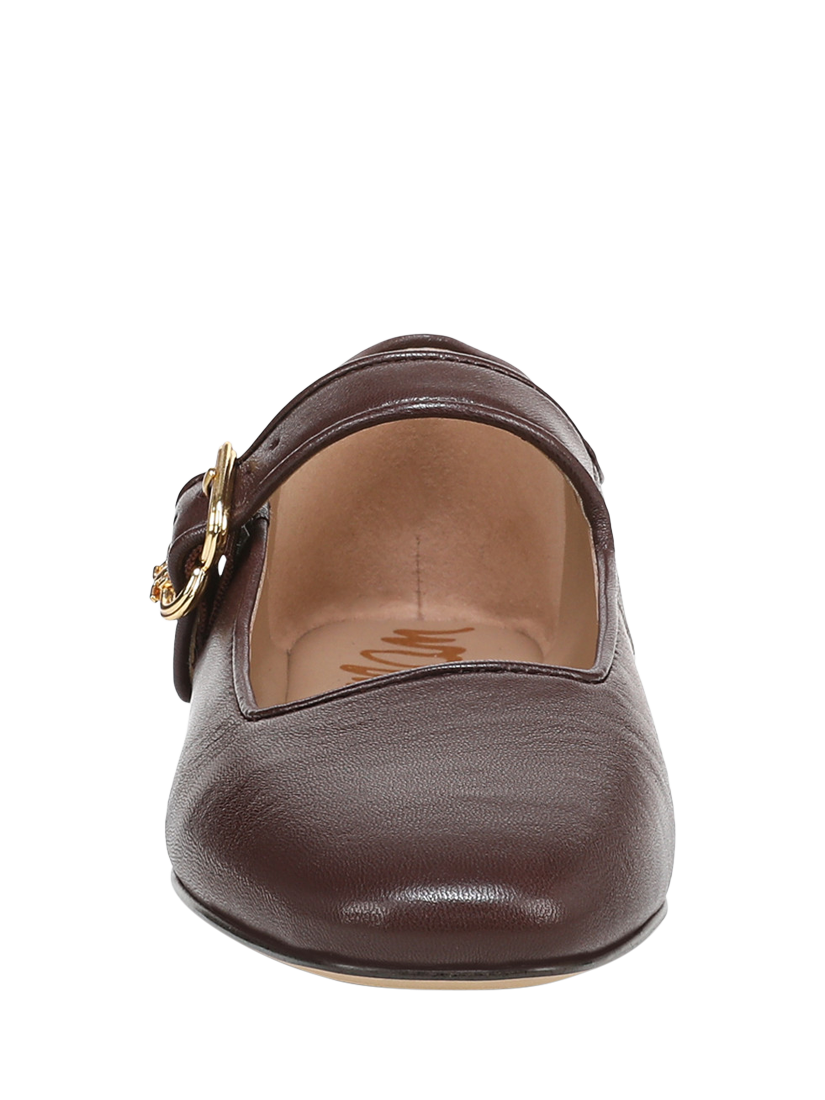 Product image 3 of 6, which shows Sam Edelman Michaela Leather Mary Janes, Spiced Pecan, 3
