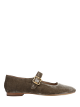 Sam Edelman Michaela Mary Jane Ballerina Pumps, Dark Silver Sage