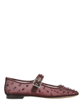 Sam Edelman Michaela Shine Mary Jane Ballerina Pumps, French Merlot