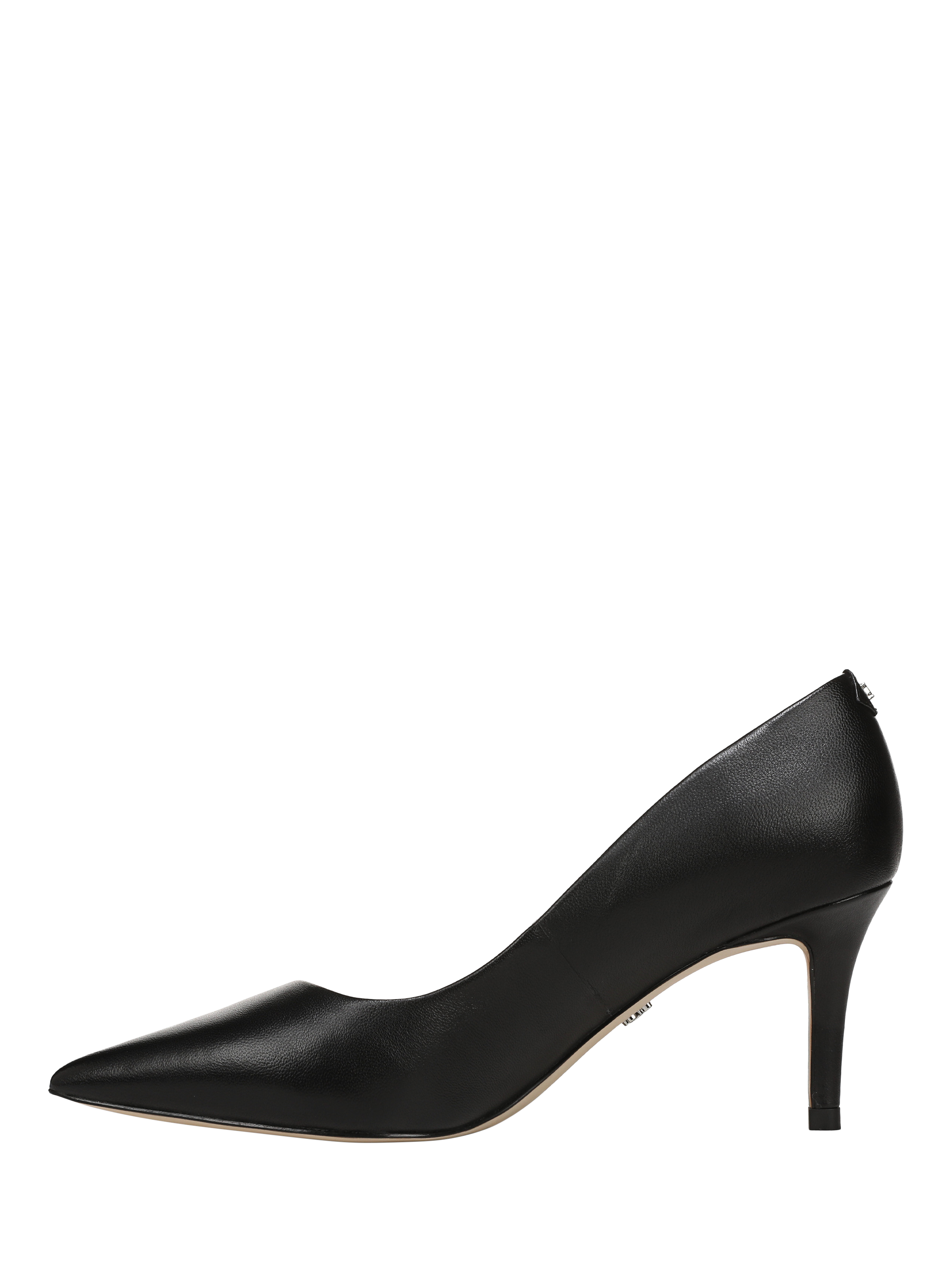 Product image 2 of 6, which shows Sam Edelman Vienna Stiletto Heel Court Shoes, Black, 3