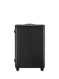 Carl Friedrik The Check-In 4-Wheel 79cm Large Suitcase, 105L, Black