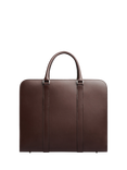 Carl Friedrik Palissy Leather Overnight Bag, 27L, Chocolate