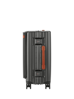 Carl Friedrik The Carry-On X 4-Wheel 56cm Cabin Case, 43L - view 2, Grey/Cognac