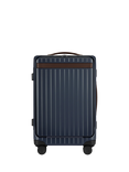 Carl Friedrik The Carry-On X 4-Wheel 56cm Cabin Case, 43L, Navy/Hackett