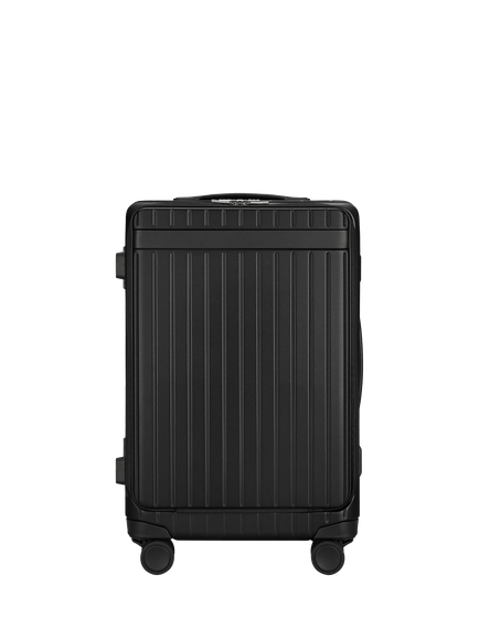 Carl Friedrik The Carry-On X 4-Wheel 56cm Cabin Case, 43L, Black