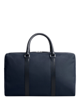 Carl Friedrik Compact Weekender Nylon Holdall Bag, 35L, Navy