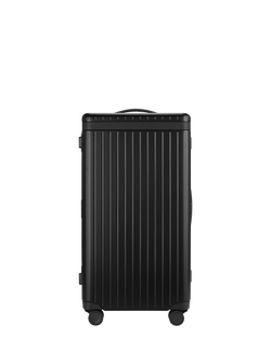 Carl Friedrik The Trunk 4-Wheel 72cm Large Suitcase, 90L, Black