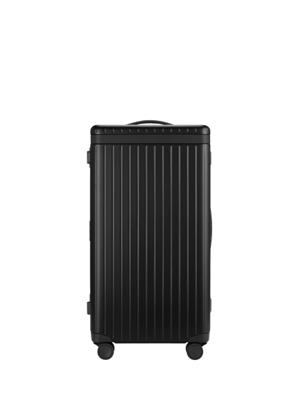 Carl Friedrik The Trunk 4-Wheel 72cm Large Suitcase, 90L, Black