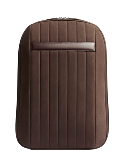 Carl Friedrik 72-Hour Leather Backpack, 25L, Chocolate