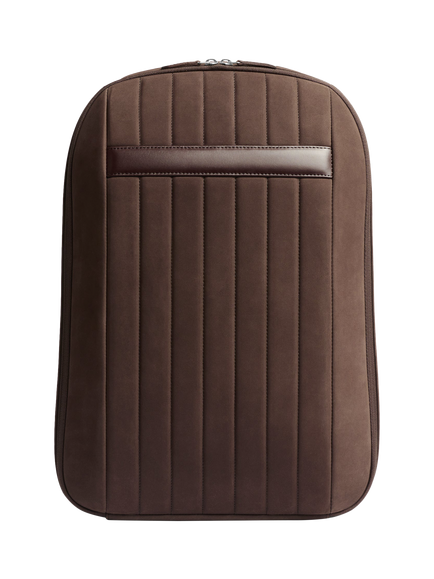 Carl Friedrik 72-Hour Leather Backpack, 25L, Chocolate