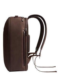 Carl Friedrik 72-Hour Leather Backpack, 25L - view 2, Chocolate