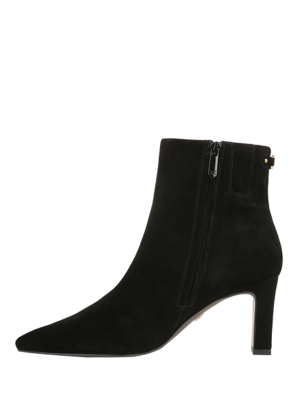 Sam Edelman Saige Suede Ankle Boots - view 2, Black