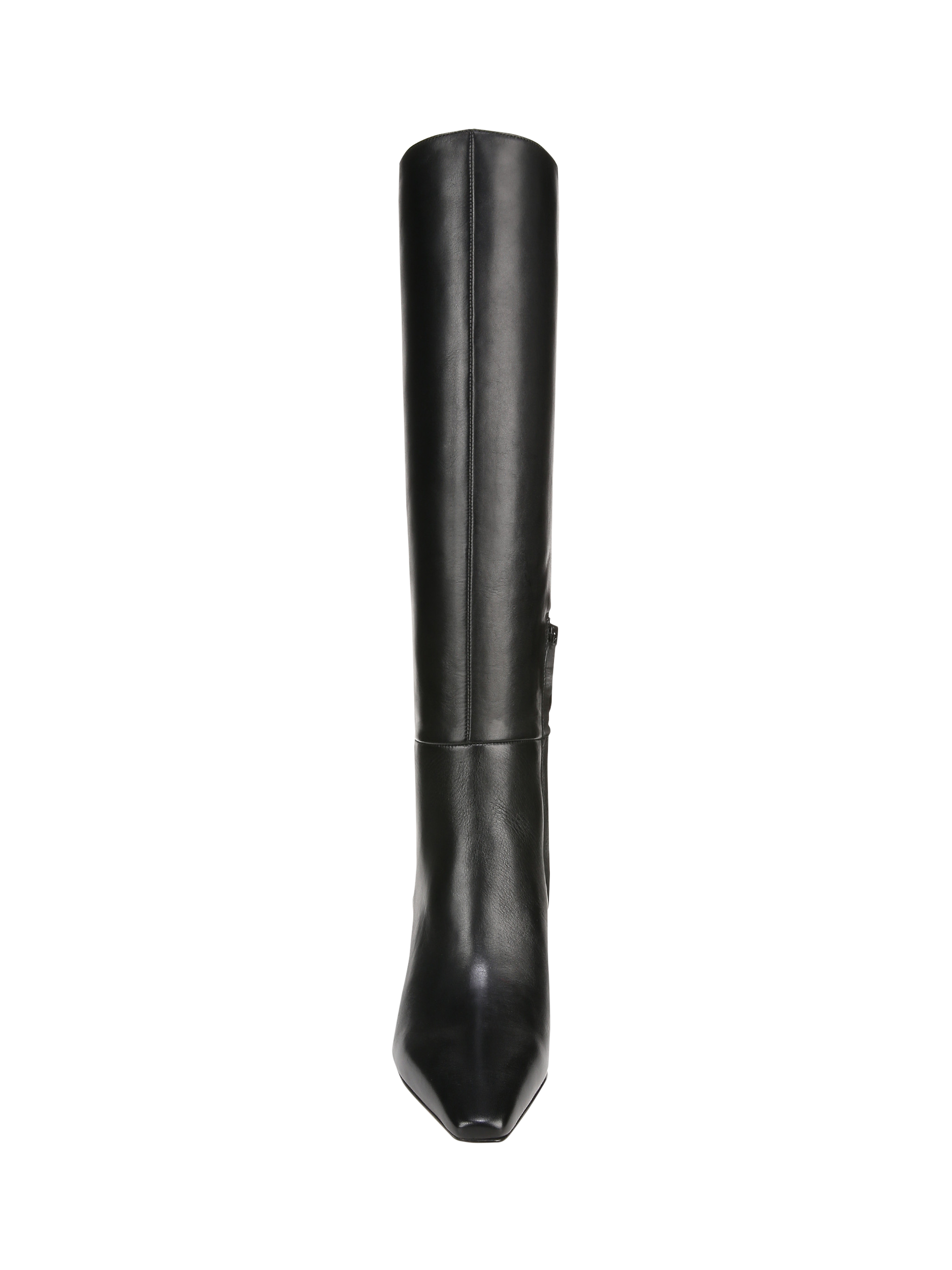 Product image 3 of 6, which shows Sam Edelman Sylvia Wide Calf Leather Knee High Boots, Black, 3