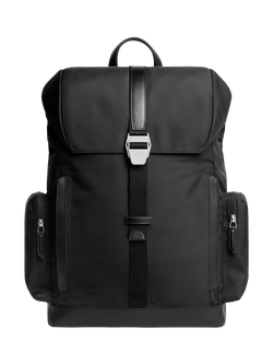 Carl Friedrik Traverse Nylon Backpack, 27L, Black