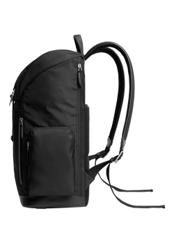 Carl Friedrik Traverse Nylon Backpack, 27L - view 2, Black