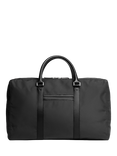Carl Friedrik Compact Weekender Nylon Holdall Bag, 35L, Black