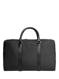 Carl Friedrik Compact Weekender Nylon Holdall Bag, 35L, Black