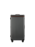 Carl Friedrik The Trunk 4-Wheel 72cm Large Suitcase, 90L, Grey/Chocolate