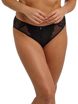 Wacoal Abéllia Mid-Rise Knickers Black, Black