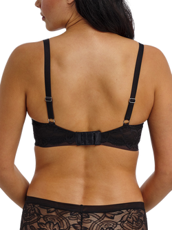 Wacoal Abéllia Underwired Plunge Bra, Black - view 2, Black