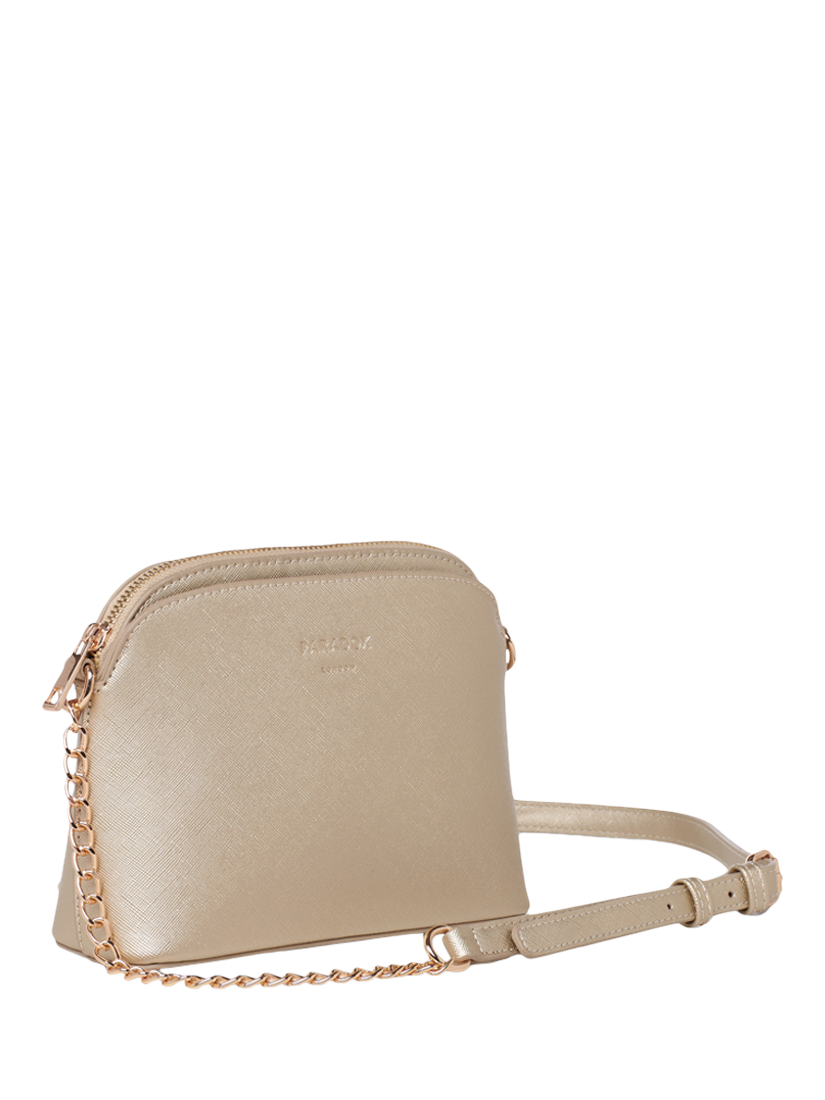 Product image 4 of 5, which shows Paradox London Olive Crossbody Bag, Champagne