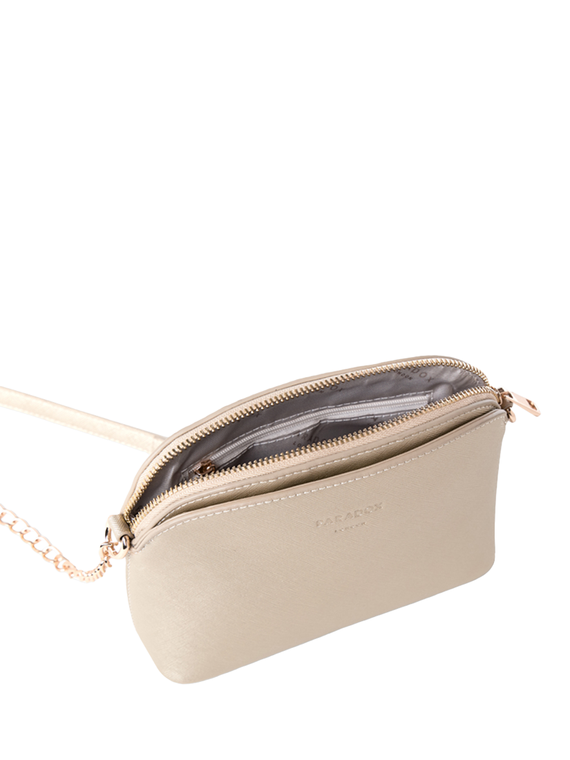 Product image 5 of 5, which shows Paradox London Olive Crossbody Bag, Champagne