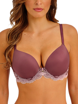 Wacoal Modern Affair Underwired Contour Bra, Rose Brown, Rose Brown